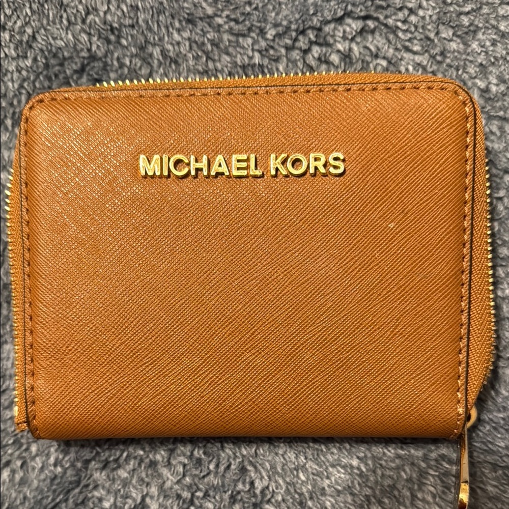 Michael Kors Tan Wallet